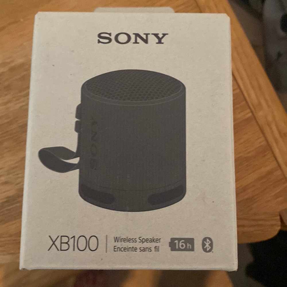 Sony XB100 wireless speaker